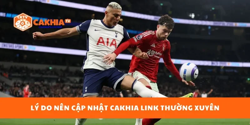 Lý do nên cập nhật cakhia link thường xuyên